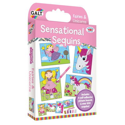 Set creatie Galt - Zane si unicorni din paiete