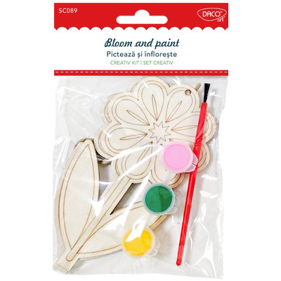 Set Creativ DACO – Picteaza si Infloreste SC089