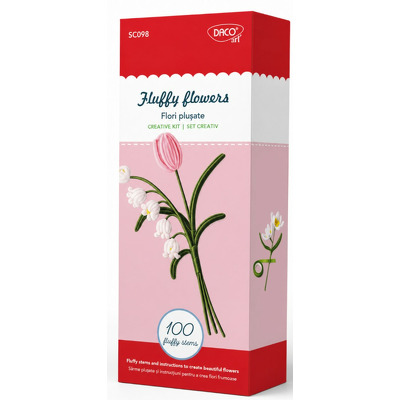 Set creativ - Flori plusate
