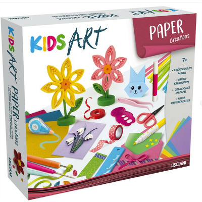 Set creativ Kids Art - Decoratiuni din hartie