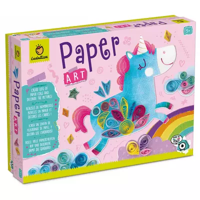 Set Creativ Unicorni Magici – Descopera Arta Quilling-ului, +5 ani, Ludattica