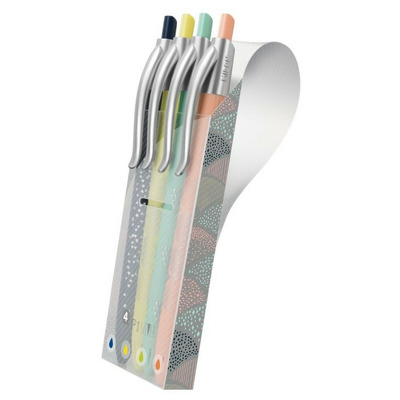Set de 4 pixuri silver