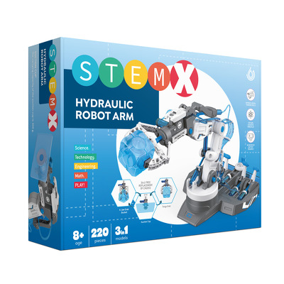 Set de constructie STEM X - Brat Robot Hidraulic 3 In 1