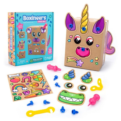 Set de creatie Boxineers - Animalute din carton Set de creatie Boxineers - Animalute din carton