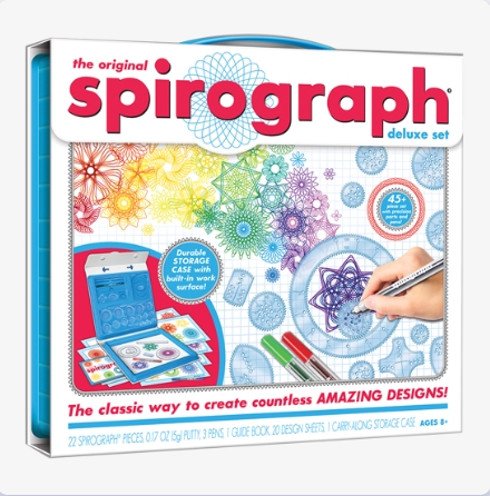 Set de desen creativ, Spirograph deluxe