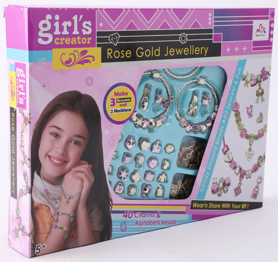 Set de joaca - bijuterii Rose Gold