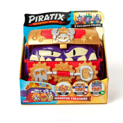 Set de joaca cu figurine, Monster Treasure