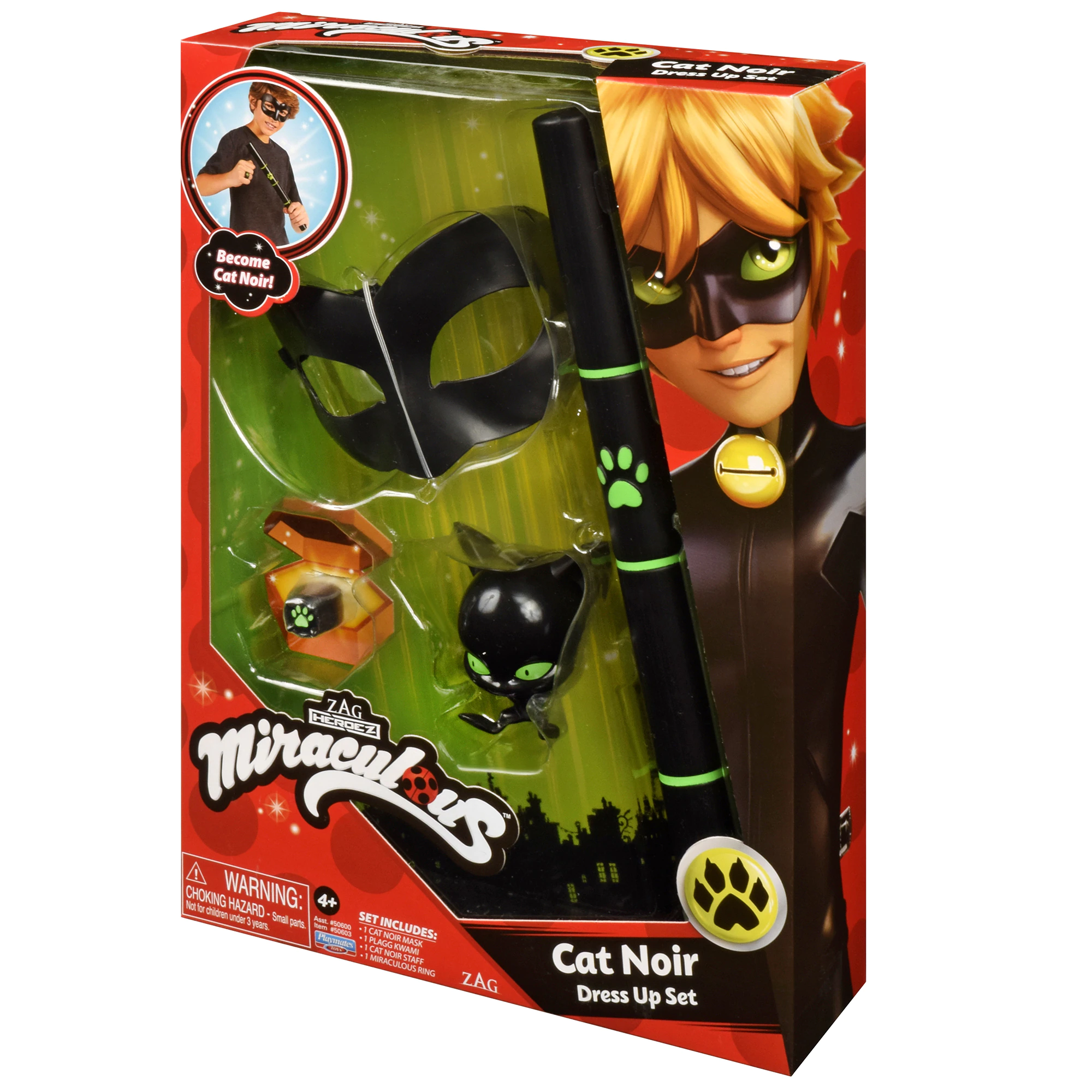 Set de joaca Miraculous, Joc de rol, Motan Noir