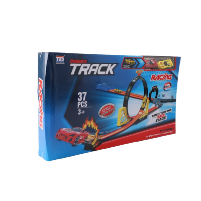 Set de joaca - Pista cu 2 masinute