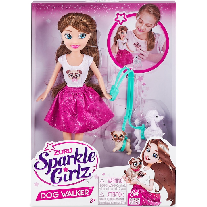 Set de joaca SPARKLE GIRLZ La plimbare cu catelusii