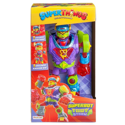 Set de joaca SUPERTHINGS - figurine si Robot Fury Storm, Superthings, Kazoom Kid