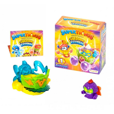 Set figurina cu vehicul, SUPERTHINGS - Guardians of Kazoom Jets
