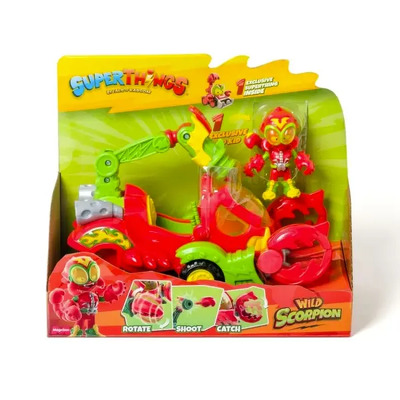 Set figurina cu vehicul SUPERTHINGS - Wild Scorpion