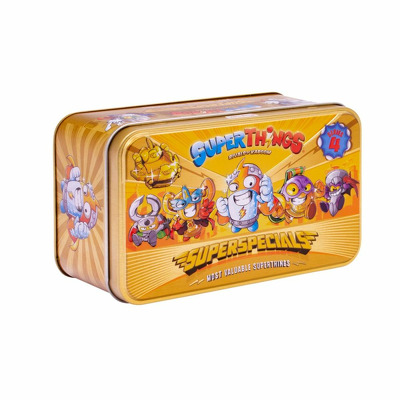 Set figurine in cutie metalica SUPERTHINGS - Super Specials, Seria 4
