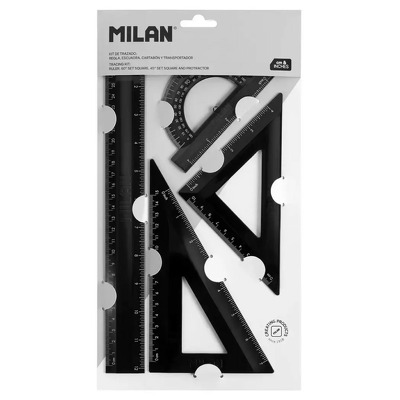 Set geometrie Shadow Negru