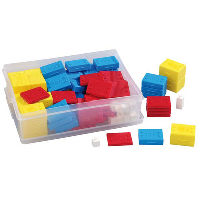 Set greutati din plastic 76 piese colorate
