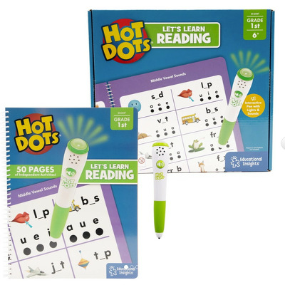 Set Hot Dots  - Invat sa citesc in limba engleza