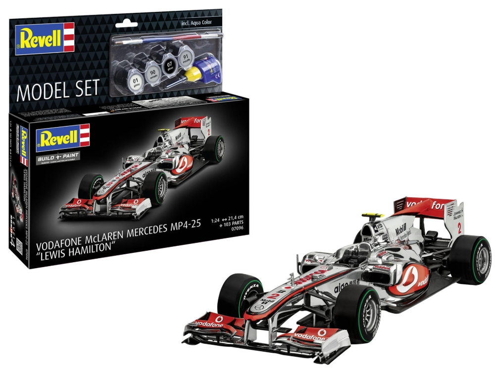 Set macheta Revell masina McLaren Mercedes Mp4-25 Lewis Hamilton