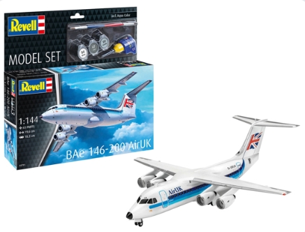 Set modelism avion Revell 63791 BAe 146-200 (RJ85) AirUK