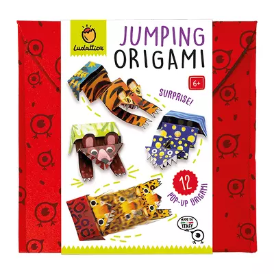 Set Origami incepatori - Origami saltareti - Surpriza!, Ludattica, +6 ani