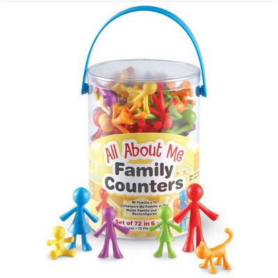 Set pentru sortat si numarat - Familia mea (72 piese)