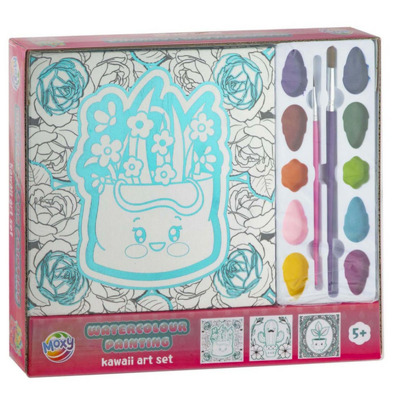 Set pictura Kawaii - Plante vesele Set pictura Kawaii - Plante vesele