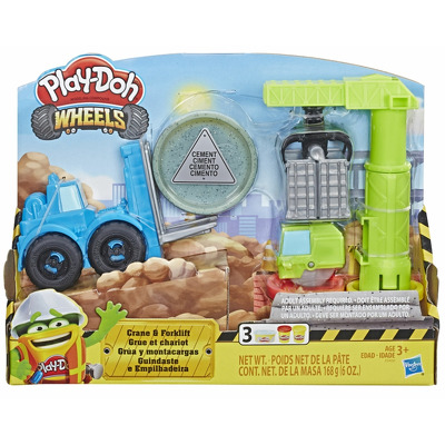Set Play-Doh Wheels - Macara si stivuitor