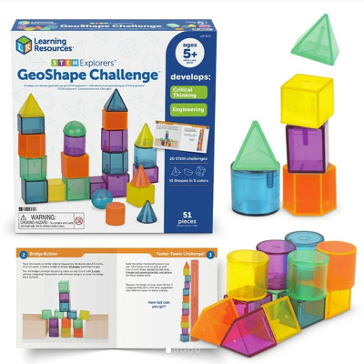 Set STEM Explorers - Provocari cu corpuri geometrice