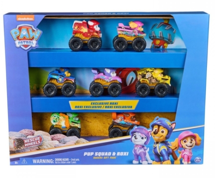 Set vehicule 7 piese de salvare Paw Patrol