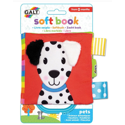 Soft Book: Carticica moale Pets