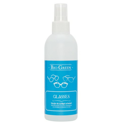 Solutie pentru curatarea lentilelor de ochelari, Bio Green - 50 ml