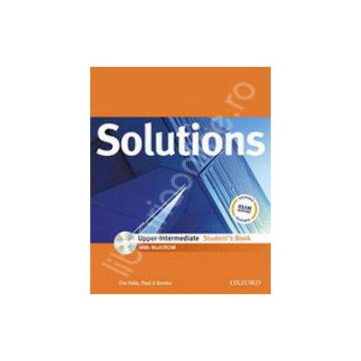 Solutions Upper Intermediate with MultiROM Students Book