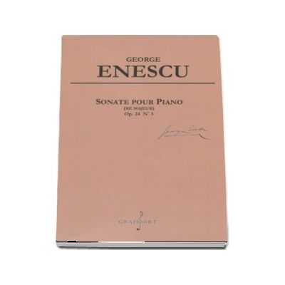 Sonate pour Piano. Re Majeur, Opus 24 Numarul 3