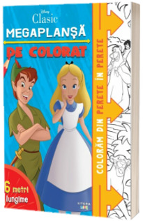 Disney Clasic. Megaplansa de colorat Disney Clasic. Megaplansa de colorat