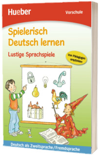 Spielerisch Deutsch lernen - Lustige Sprachspiele Buch - Anke Dammann (Auxiliar recomandat pentru elevii de gradinita)