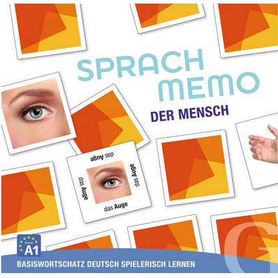 Sprachmemo Deutsch. Der Mensch Sprachspiel A1