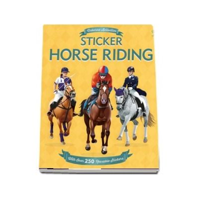 Sticker horse riding