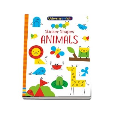 Sticker shapes animals