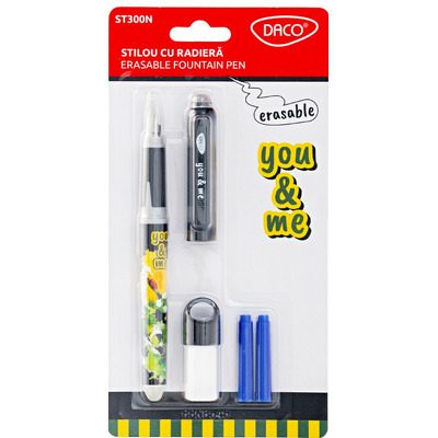 Stilou cu radiera You&Me Negru