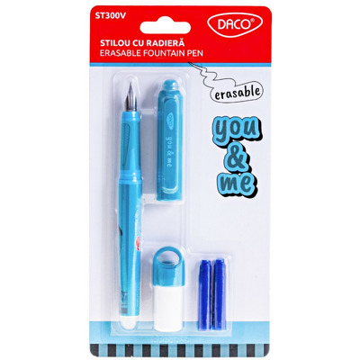 Stilou cu radiera You&Me Verde