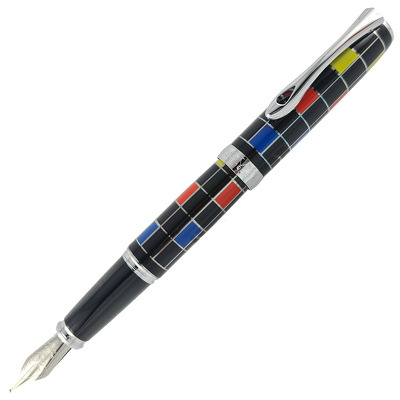 Stilou Diplomat Excellence A plus, cu penita M, din otel inoxidabil - Bauhaus - limited edition
