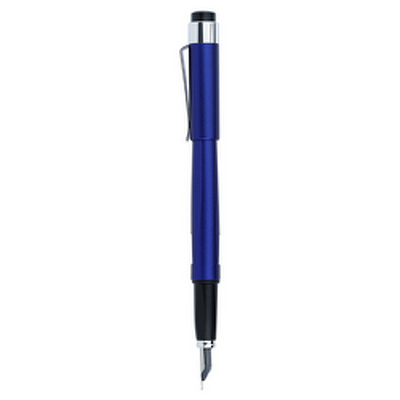 Stilou DIPLOMAT Magnum, cu penita EF, din otel inoxidabil - indigo blue
