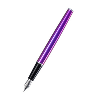 Stilou Traveller, cu penita M, din otel inoxidabil - funky fuchsia