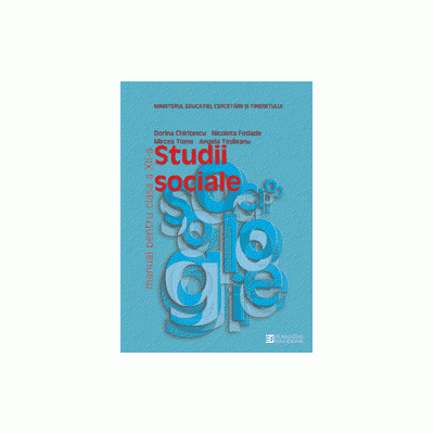 Studii sociale. Manual. Clasa a XII-a