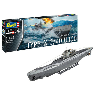 Submarin militar german WWII - model naval detaliat pentru pasionatii de istorie