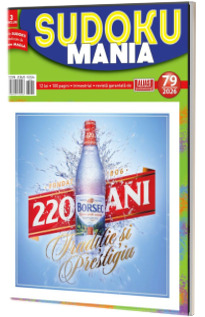 Sudoku Mania. Revista numarul 78 - 3 niveluri de dificultate Sudoku Mania. Revista numarul 78 - 3 niveluri de dificultate