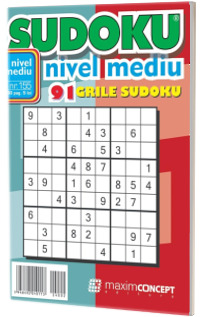 Sudoku nivel mediu. 91 grile sudoku. Numarul 155