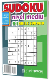 Sudoku nivel mediu nr. 186 Sudoku nivel mediu nr. 186