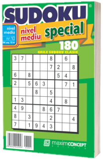 Sudoku nivel mediu special, nr. 10 Sudoku nivel mediu special, nr. 10