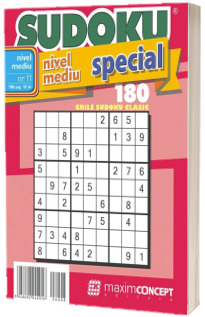 Sudoku nivel mediu special, nr. 11 Sudoku nivel mediu special, nr. 11